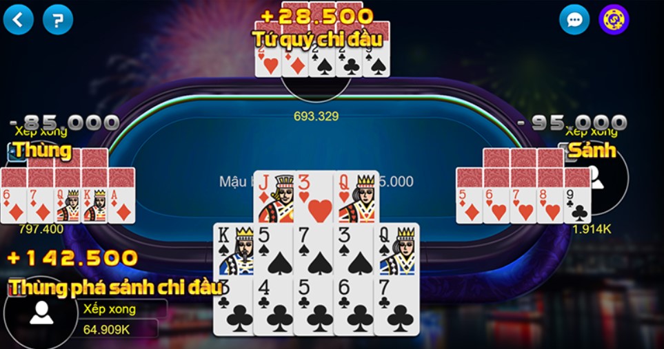 Luật chơi Game Mậu binh online 789win